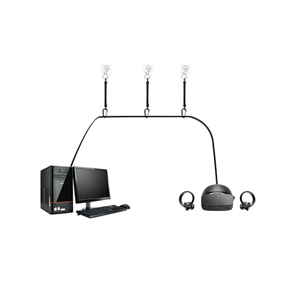 Soportes retráctiles de cable Oculus Rift S | Fijaciones