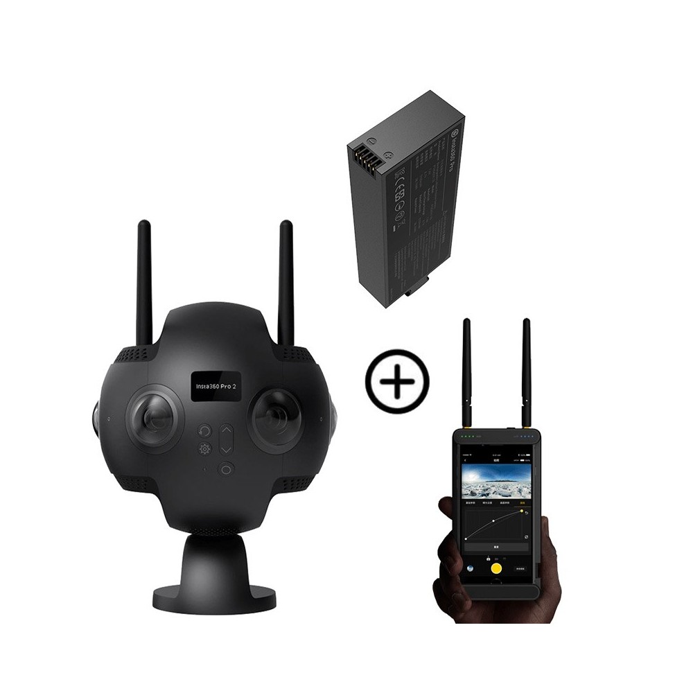 Insta360 pro 2 & Farsight + batterie supplémentaire