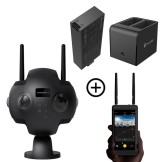 Insta360 Pro 2 & Farsight + Batterie + Doppel-Ladegerät
