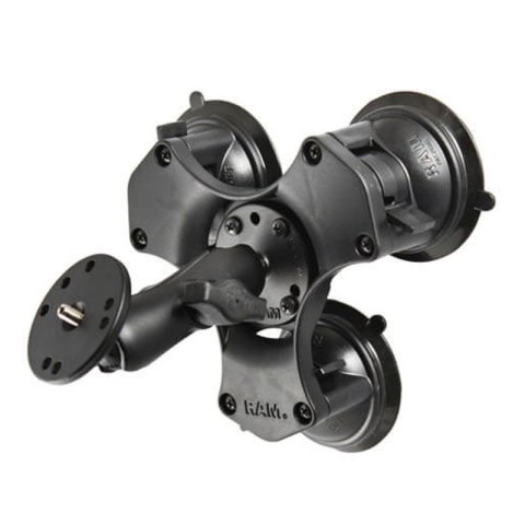 RAM-MOUNTS Soporte con triple ventosa Twist Lock