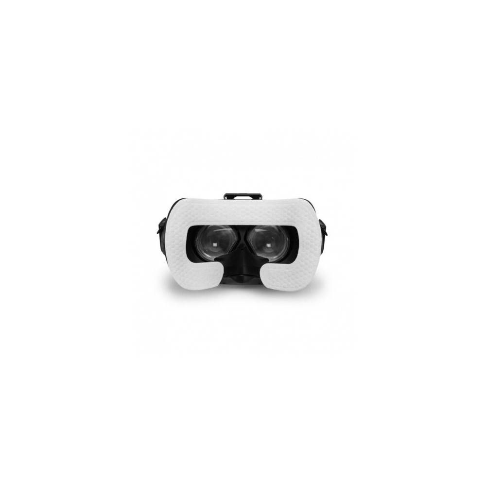 Batches of sticky sanitary protections for VR headset