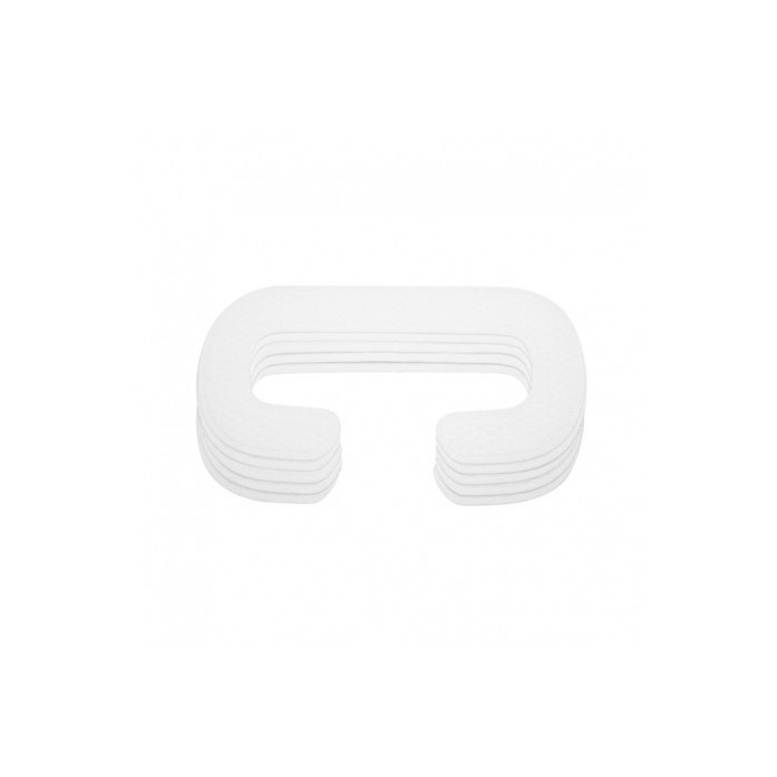 Batches of sticky sanitary protections for VR headset