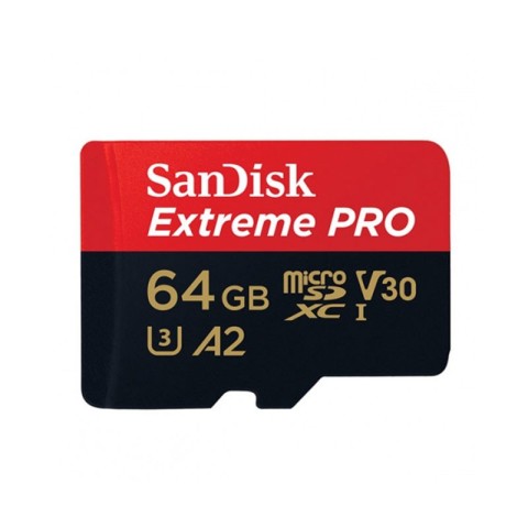 Tarjeta de memoria Sandisk 64GB Extreme Pro microSDXC