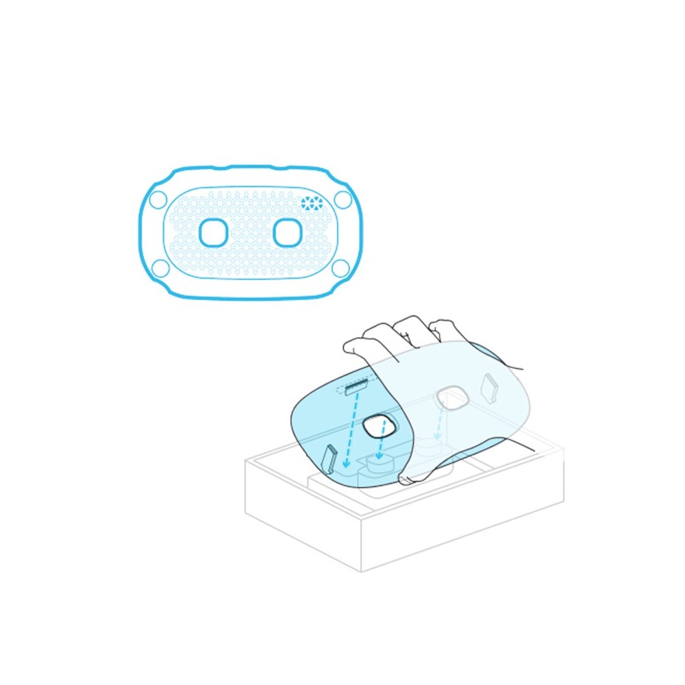 External tracking faceplate HTC Vive cosmos