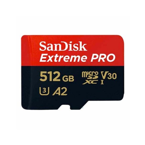 Tarjeta de memoria microSDXC™ 512 GB SanDisk Extreme pro
