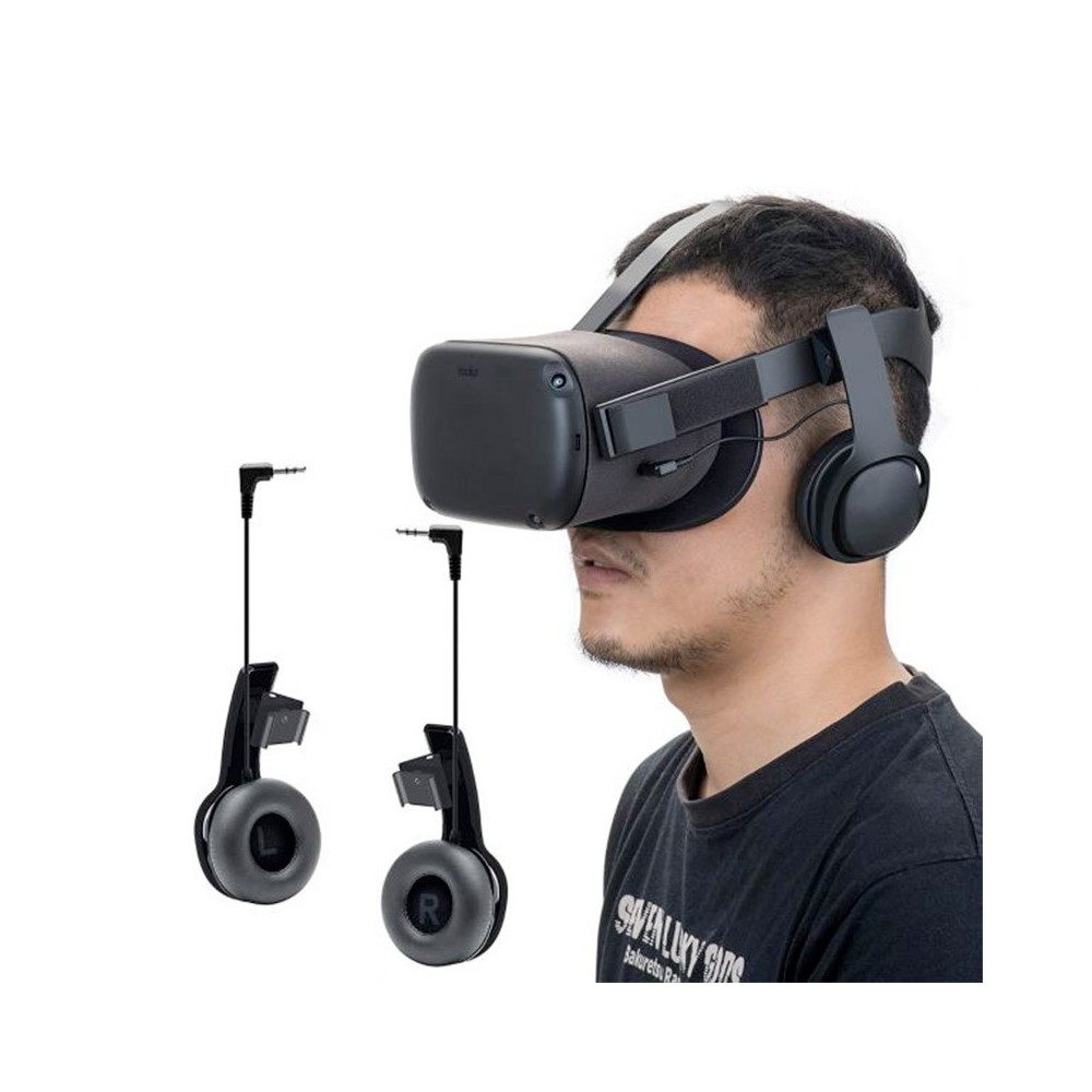 Kit audio stereo con cuffie per Oculus Quest