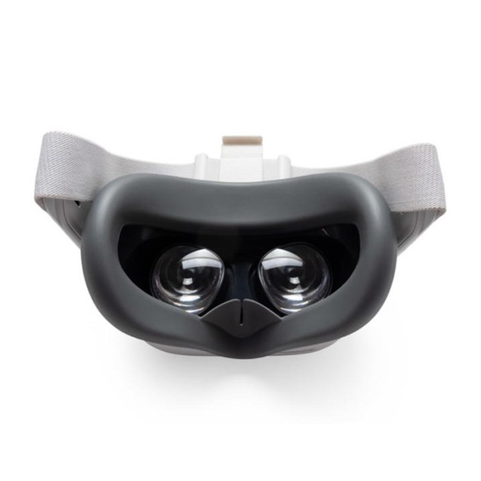 Custodia nera in silicone per inserto Oculus Quest 2