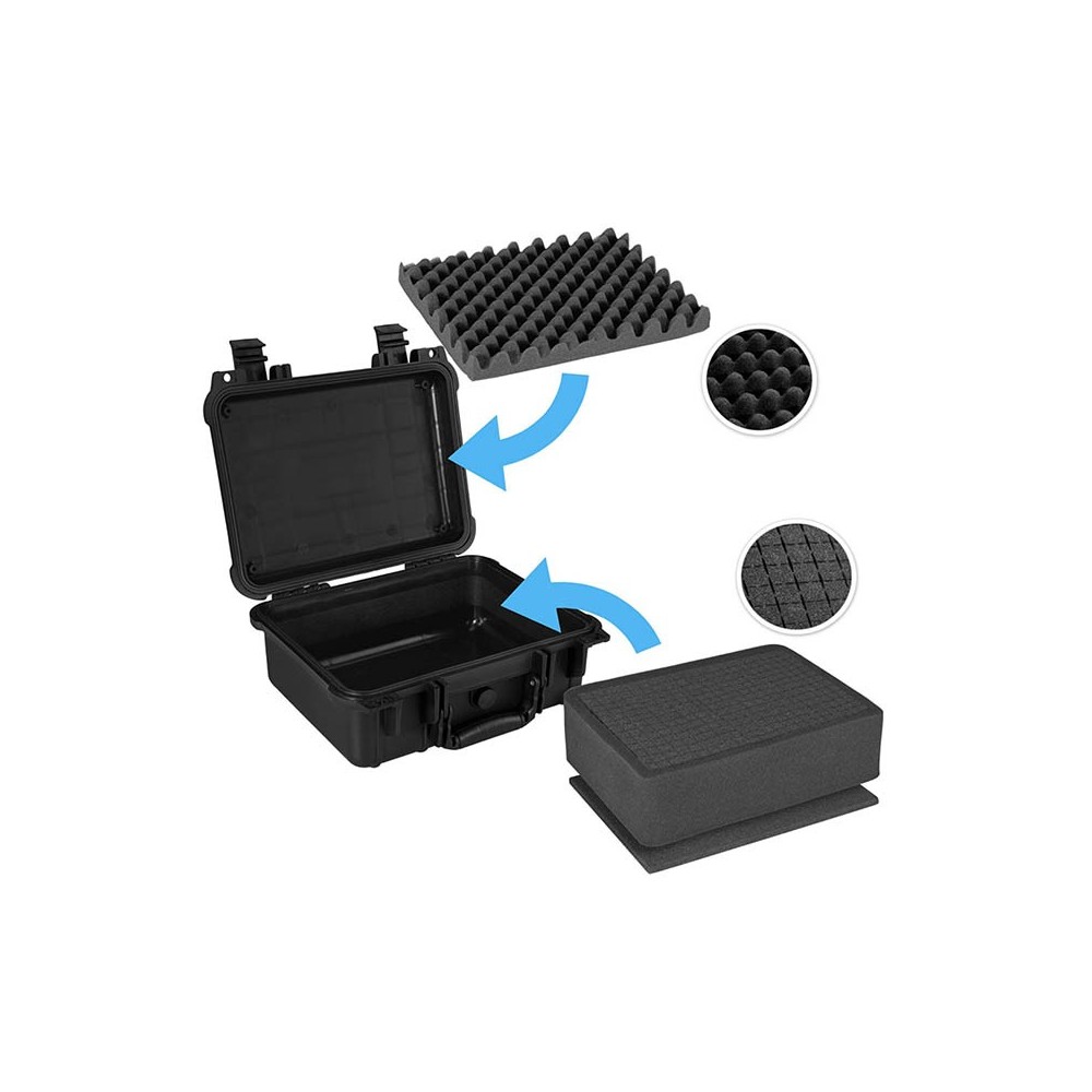 Storage case for 360 ° camera and accessories