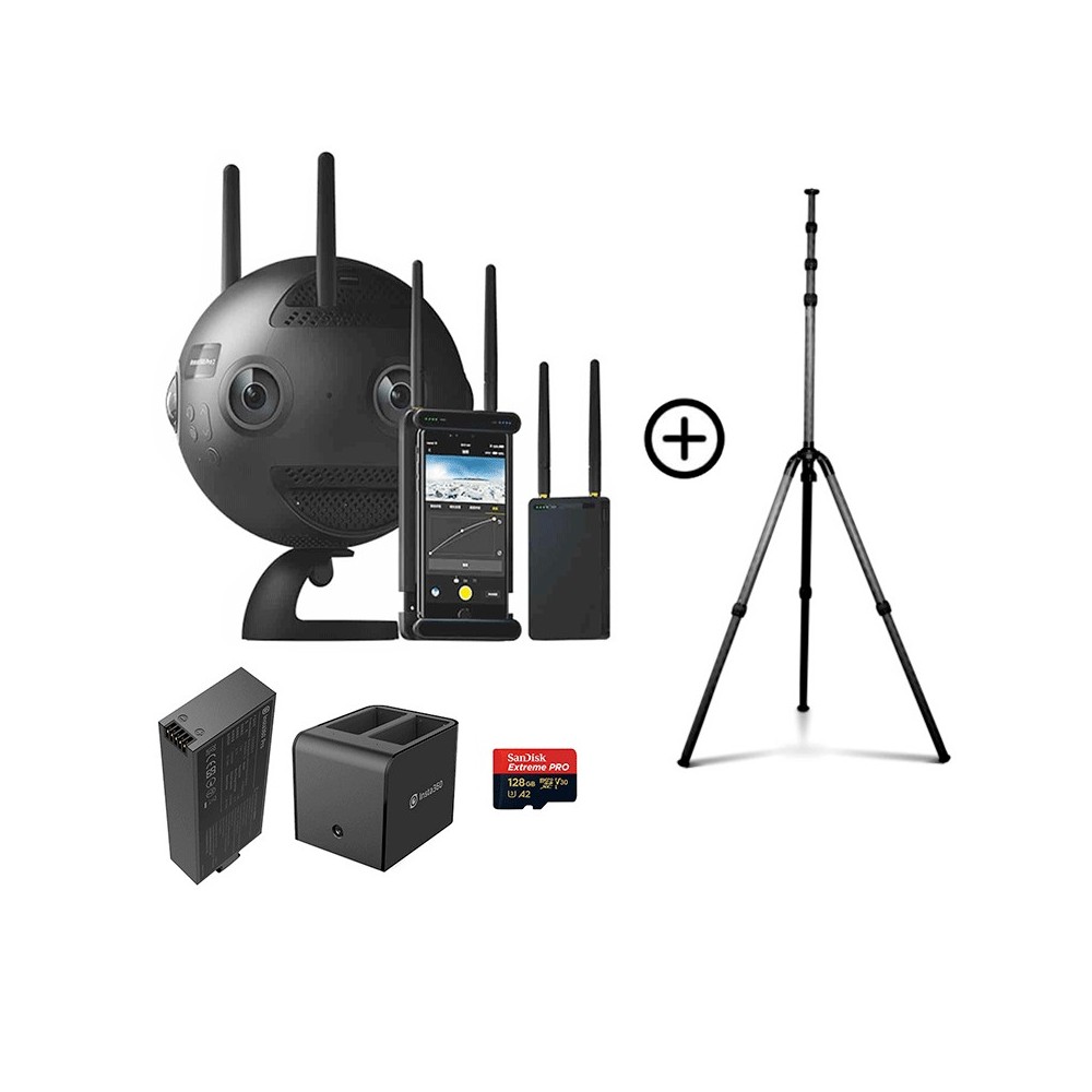 Mobiliteitspakket VR360 - INSTA360 PRO 2 8K + FARSIGHT