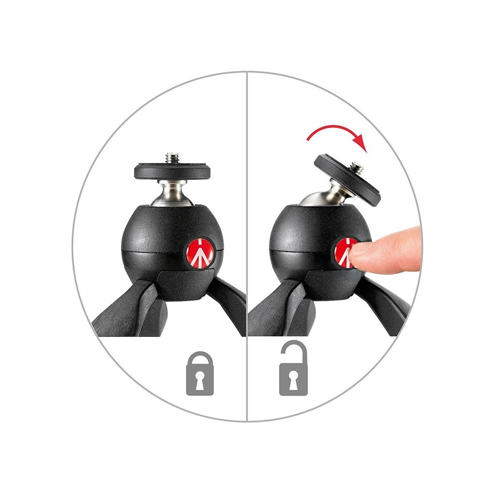 Trípode Pixi Manfrotto para cámaras compactas