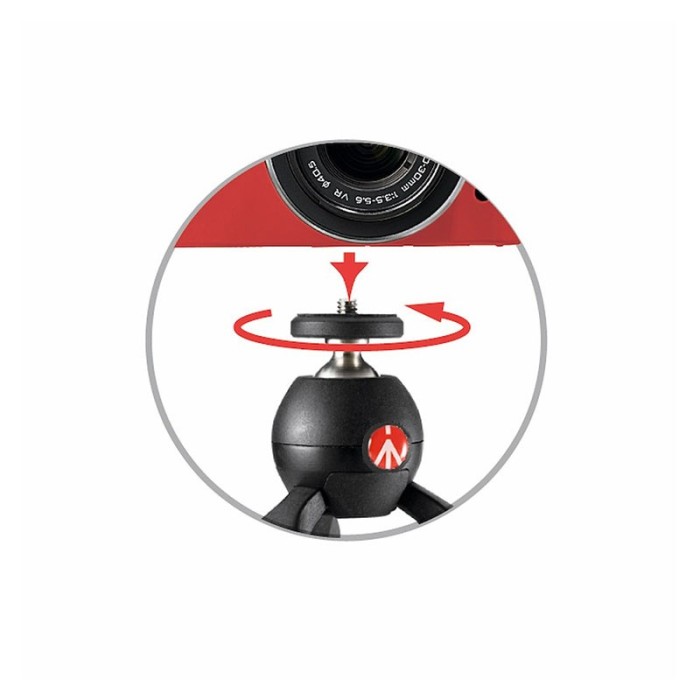 Trépied Pixi Manfrotto pour appareils photos compacts