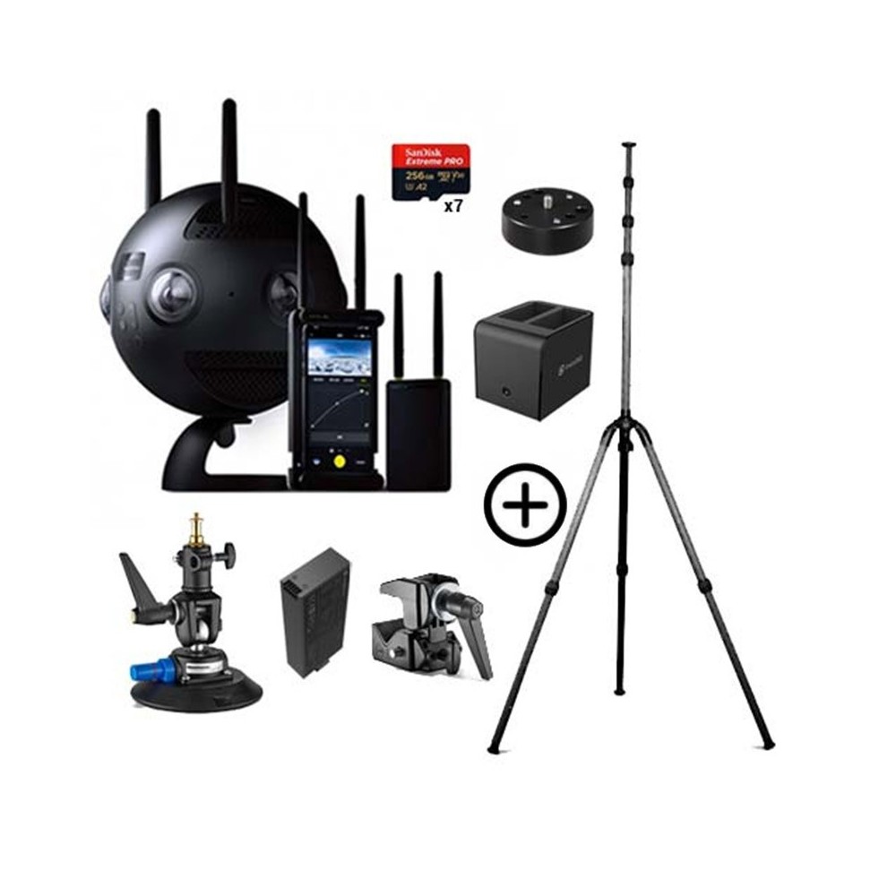 Pacchetto Premium-INSTA360 PRO 2 8K + FARSIGHT + Accessori
