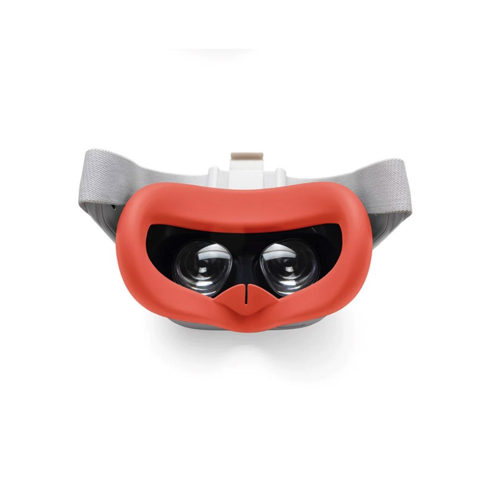 Schwarze Silikonhülle für Oculus Quest 2 Einsatz