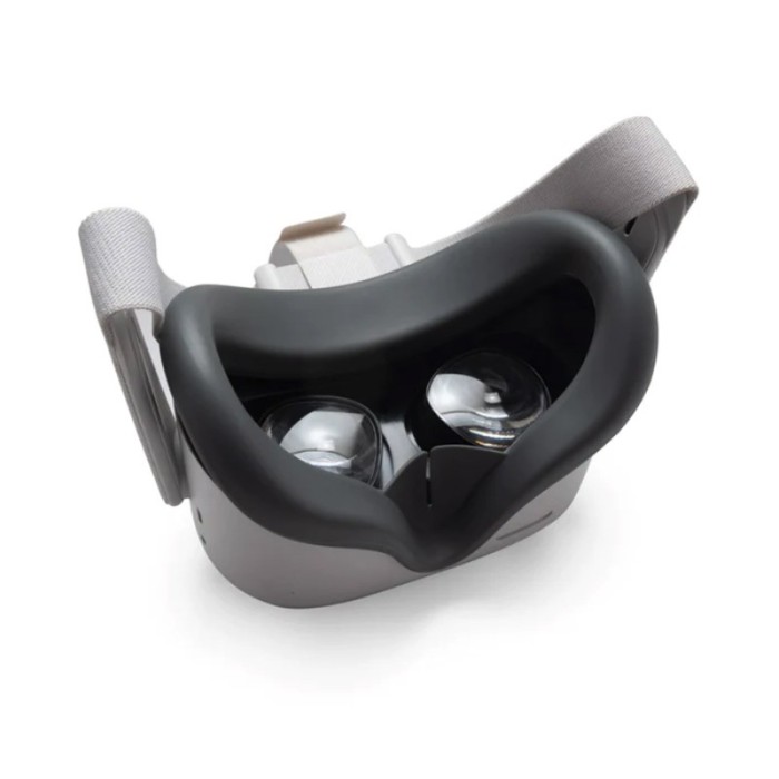 Black silicone cover for Oculus Quest 2 insert