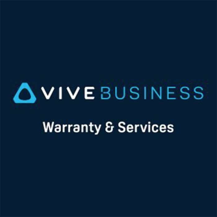 HTC Vive Business Warranty Service License
