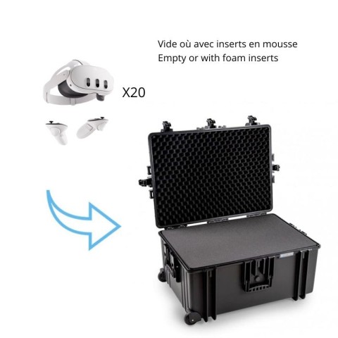 B&W 7800 opbergkoffer voor VR/AR-headset