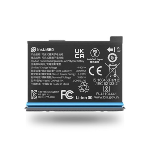 Batteria di ricambio per Insta360 X3 | 1800 mAh