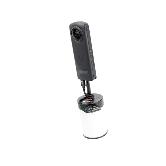 Lampada panoramica Halo 360 Bushman | Video 360° | Xonevo.com
