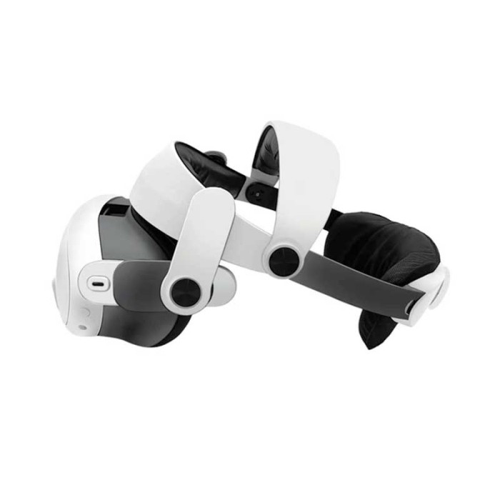 Meta Quest 3 adjustable headband and leatherette foam