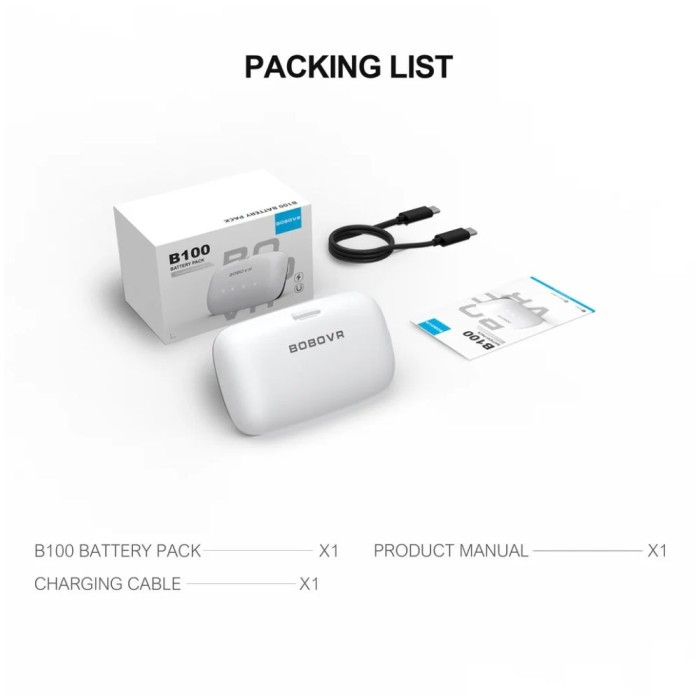 Batterie BOBOVR B100