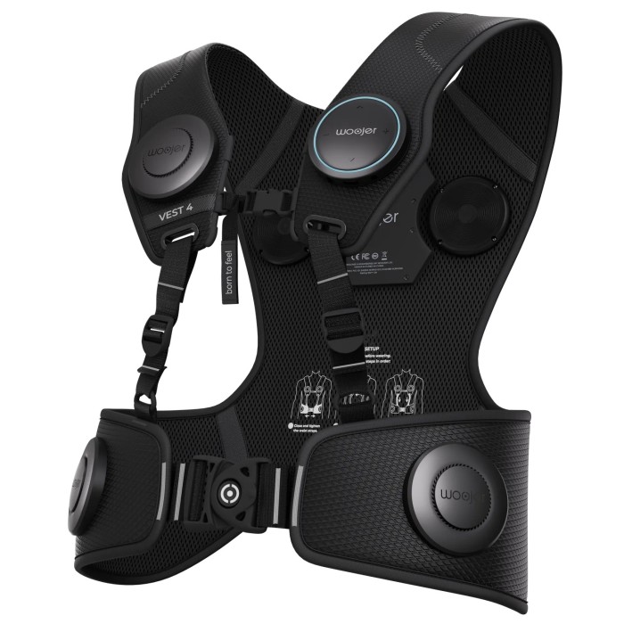 Woojer Vest 4 — Immersive Haptische Gaming & VR Weste
