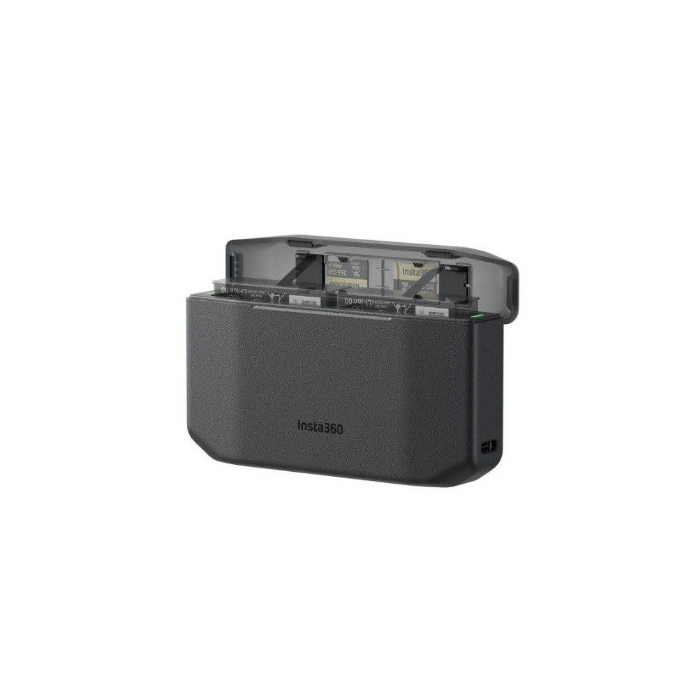 Snellaadcase Insta360 X6 – 3 batterijen | Xonevo
