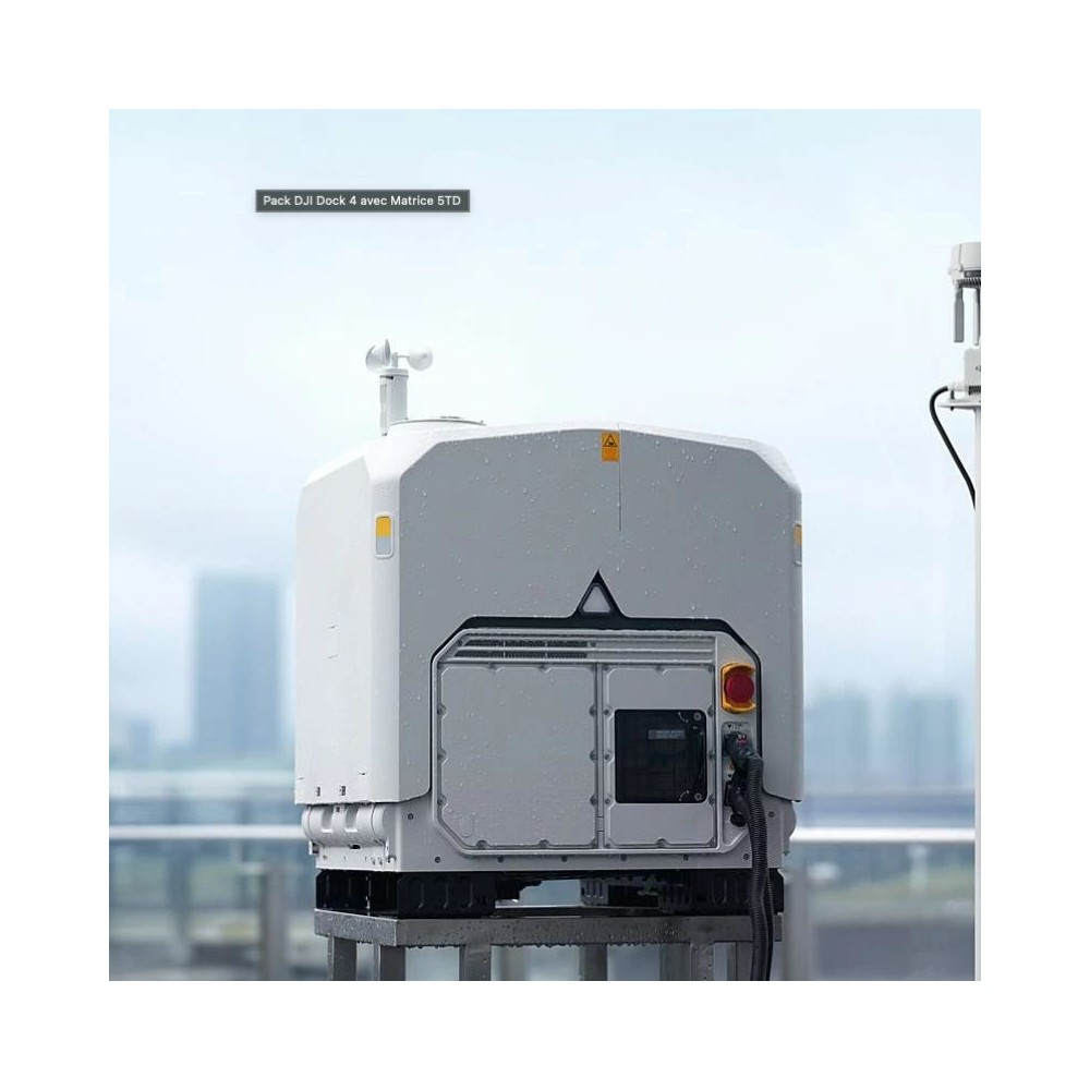 DJI Dock 4 : dock drone à échange de batterie en 25 s