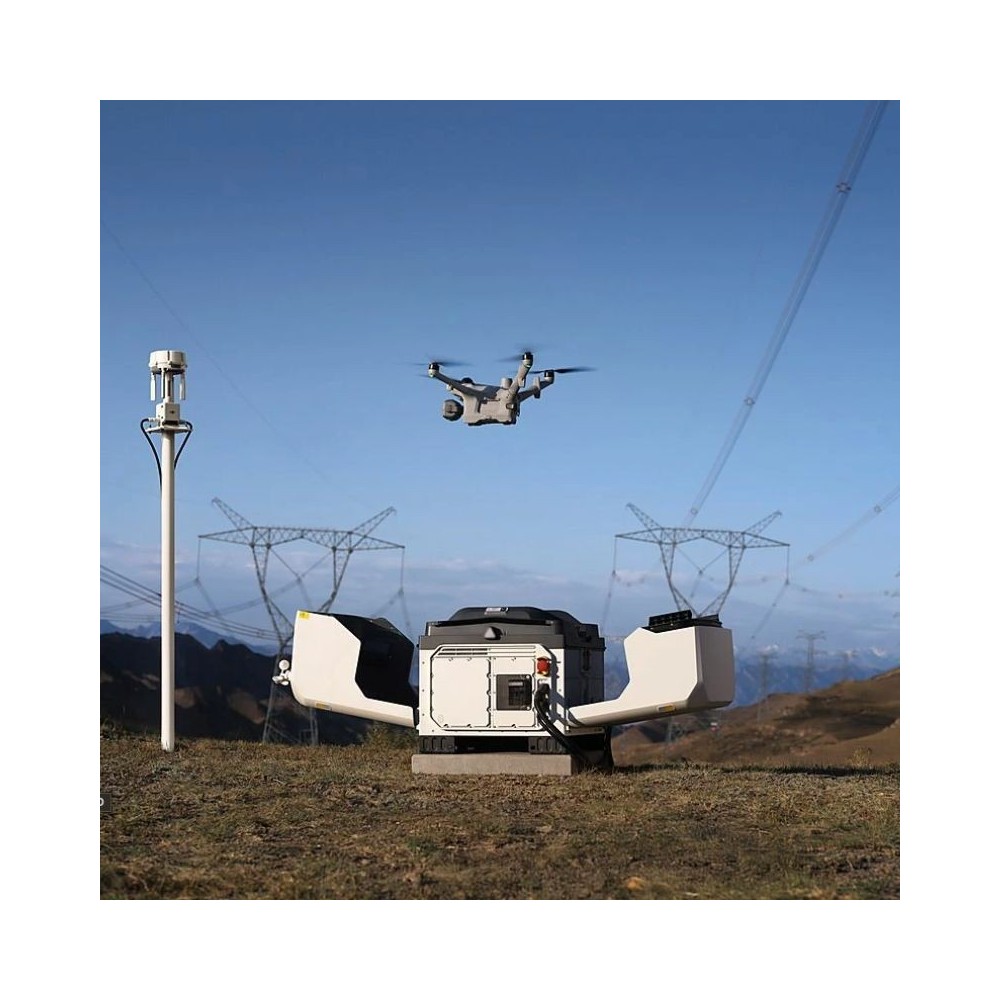 DJI Dock 4 : dock drone à échange de batterie en 25 s