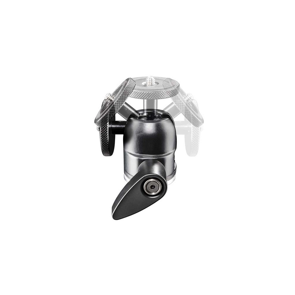 Pack of ball head 1/4 screw fixations Mantona
