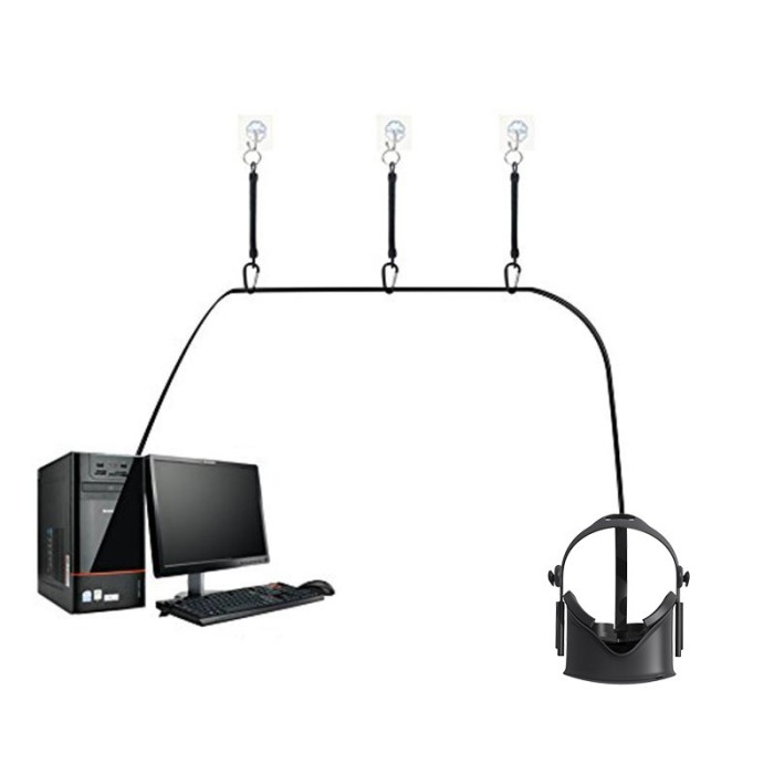 Montajes retráctiles VR para Oculus Rift | Montajes