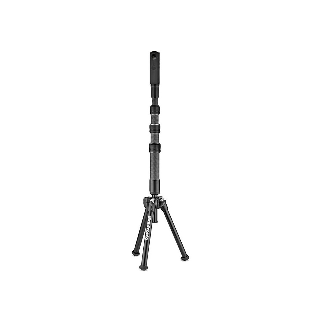Aluminum tripod base for 360 ° camera