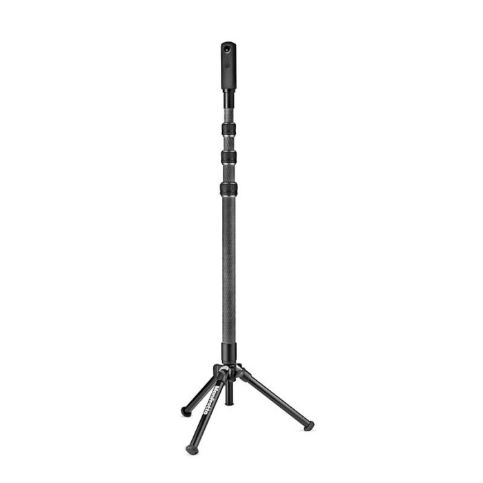 Base de trípode de aluminio de 40 cm para cámara 360°