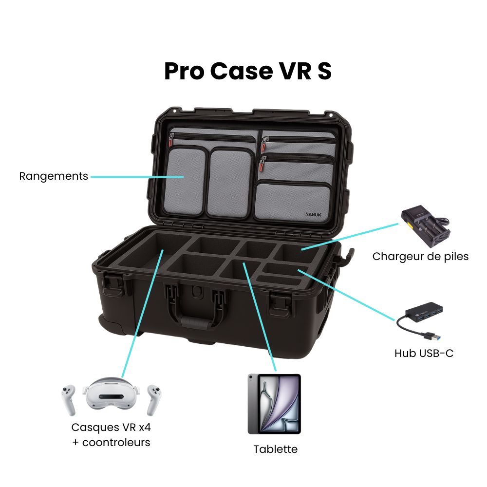 Vr Case Android VR Case: The Ideal Solution for Transporting 4, 6, or 10 Virtual ...